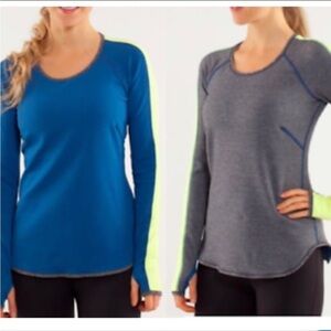 Lululemon reversible long sleeve top
